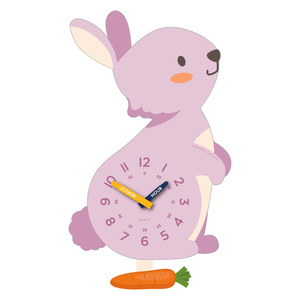 Im Lặng Nói Thời Gian Giảng Dạy Đồng Hồ Non-ticking Trẻ Em Đồng Hồ Cho Giảng Dạy Thời Gian DIY Đồng Hồ Tương Tác Cho Trẻ Em - Product Image 4