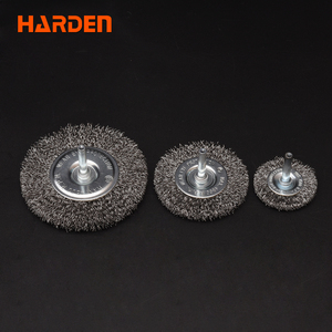 <span class=keywords><strong>Brosse</strong></span> métallique ronde à fil de fer avec tige, petite taille, pour meulage <span class=keywords><strong>circulaire</strong></span> HARDEN - Product Image 1