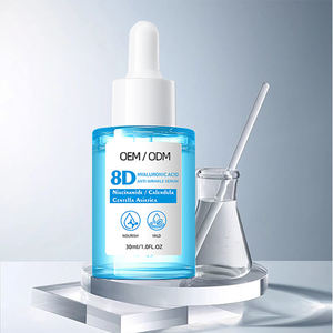 Suero Antiarrugas con Ácido Hialurónico 8D, Centella Asiática y Caléndula para Arrugas, Resequedad y Piel Dañada, Suero Facial OEM/ODM - Product Image 1