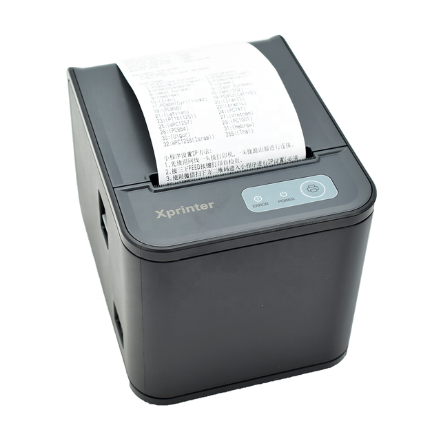 Desktop Handsfree Cheap Xprinter XP-80TS Thermal Receipt Printer 80mm with USB POS Printer