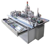 Plataforma de Entrenamiento de Automatización y Mecatrónica BEICHENG con PLC para Línea de Producción Automática de Metal, con 1 Año de Garantía