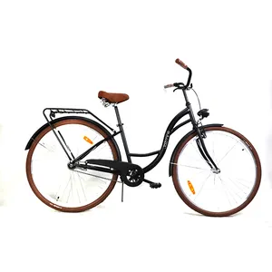 批发OEM 28寸钢架城市自行车自行车城市休闲自行车
