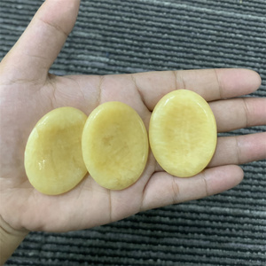 Bán Buôn Đen Spider Web Jasper Lo Lắng Đá Pha Lê Hình Bầu Dục Ngón Tay Cái Đá Quý Natur Pha Lê Trị Liệu Reiki Massage Chakra Lo Lắng Đá - Product Image 3