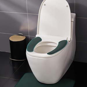 Eco-Friendly Bathroom Accessories Reusable Silicone Toilet Seat Cover Portable Washable Toilet Seats <b>Cushion</b> - Product Image 2