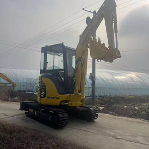 Mini-excavatrice sur chenilles Komatsu Pc35 d'occasion, 3 tonnes, avec chenilles en caoutchouc, moteur et pompe, modèle 2022, usage commercial - Product Image 1