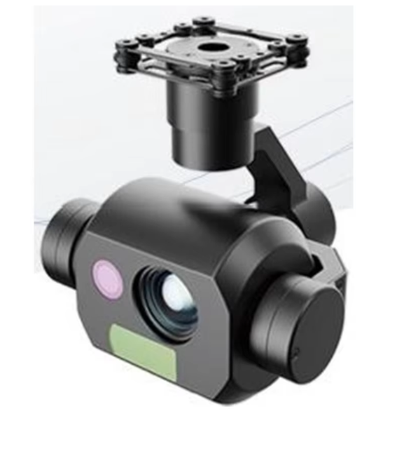 Drone Gimbal Camera POD Camera W55 Pan Tilt Micro Three Axis Dual Visible Light Image Stabilization Pod Uav Camera