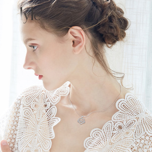 <span class=keywords><strong>Collana</strong></span> con ciondolo a forma di <span class=keywords><strong>cuore</strong></span> d'amore <span class=keywords><strong>infinito</strong></span> di gioielli da donna - Product Image 4