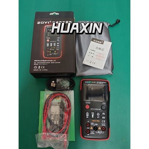 Caméra thermique infrarouge HD portable ZOYI ZT-R01 et multimètre numérique 2-en-1, outil d'électricien avec bouton-poussoir pratique hx1 - Product Image 3