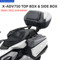 Top Case et Valises Latérales X-ADV 750 (50L+33L+26L) – Coffres de Rangement Arrière Étanche pour Moto Honda XADV750