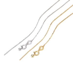 Collar de Cadena de Espina de Serpiente Ajustable de Plata S925 con Perla, Accesorio DIY para Mujer, Estilo Urbano, Aguja Plateada - Product Image 3