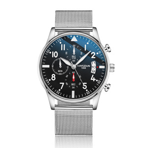 Nuevo reloj para hombre con correa de malla, luminoso, resistente al agua, reloj de cuarzo, elegante y casual, reloj para estudiantes. - Product Image 2