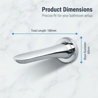 Robinet de lavabo mural sans contact en laiton avec capteur, mitigeur d'eau monotrou, robinet de lavabo automatique moderne pour salle de bain, utilisation durable