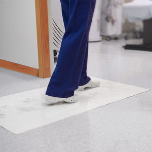 High <strong>Tack</strong> Disposable Sticky Floor Mat, White OEM Dust Removal Peel Off Entrance Tacky Pad for Clean Room &amp; Industrial Entrance - Product Image 4