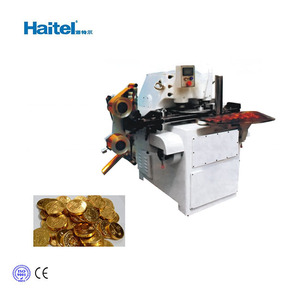 Phong Cách Mới Nhất Sô Cô La Foil Wrapper Đồng Xu Vàng Máy Ép Sô Cô La Bao Bì Máy - Product Image 2