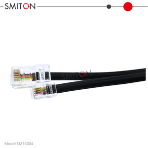 <span class=keywords><strong>Cable</strong></span> de Módem de <span class=keywords><strong>Internet</strong></span>, <span class=keywords><strong>Cable</strong></span> Telefónico de 4 Hilos, 4P4C Macho a 8P4C Macho - Product Image 3