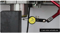 Machine de fraisage CNC verticale robuste à 3 axes ATC à broche unique avec capacités de tournage et de gravure, châssis métallique