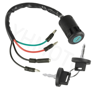 Para Honda ATC 125M 1985-1987 Bobinas de interruptor de llave de encendido Nuevas piezas de ATV 35010-HB6-671 35010-HB6-670 35010-VM6-000 35100-HB6-000 - Product Image 1