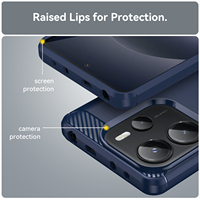 Étui de téléphone portable à texture de dessin de fil brossé pour Redmi Note 14 4G résistant aux chutes et aux chocs accessoires de téléphone de haute qualité