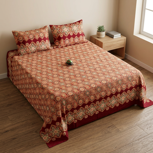 Nouvel ensemble de literie imprimé à motifs floraux et éléphant, comprenant couette, couvre-lit et taies d'oreiller, pour chambre à coucher - Product Image 1