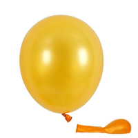 Fournitures de fête, ballons en latex métalliques brillants de couleur or nacré de 12 pouces pour la décoration de la pièce