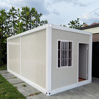 Maison en conteneur mobile préfabriquée standard de 40 pieds Maison Immeuble d'appartements en conteneur à paquet plat