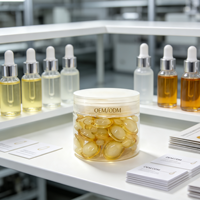Sérum Visage en Capsules à l'Acide L-Ascorbique (Vitamine C) OEM – Raffermissant et Anti-Rides – Fabricant Personnalisé de Soins Cutanés