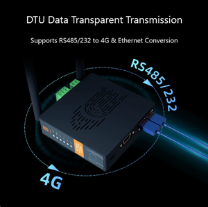 Routeur industriel 4G mondial R342, double ports série RS485/232, conversion Modbus RTU <span class=keywords><strong>TCP</strong></span>, passerelle de transmission de données transparente DTU - Product Image 3