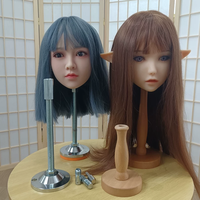 Base de Cabeza de Silicona con Mandíbula Móvil para Implante Capilar y Cosplay, Modelo 2026, Éxito de Ventas Mundial en Tiendas