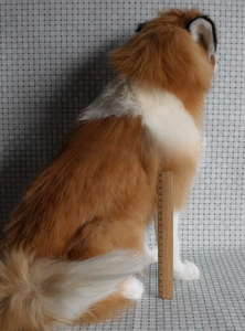 גודל גדול כלב כבשים דגם סטטי מדומה צעצועי בעלי חיים בקטיפה לילדים דגימת הוראה קוגניטיבית או אבזרי צילום - Product Image 4