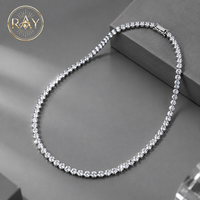 Bracelet tennis de luxe unisexe en moissanite VVS 2mm-6mm, en tungstène plaqué rhodium, bijoux de mariage