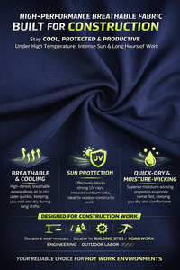 Color Block Oi Vis Workwear Tshirt Alta Visibilidade Reflexivo Roupas De Segurança Camisas Com Refletor Camisas De Trabalho De Construção - Product Image 6