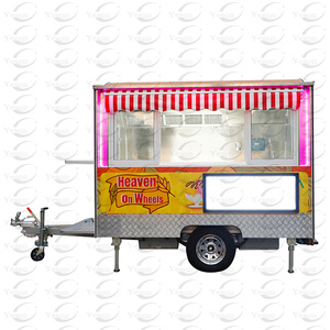 Fabbrica di buona qualità direttamente rimorchio per camion per alimenti all'aperto rimorchio per gelato completamente attrezzato personalizzato - Product Image 5