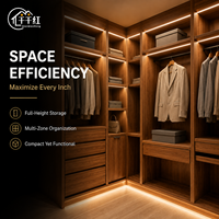 Système de dressing de luxe sur mesure pour chambre à coucher, meubles de rangement, fabricant OEM ODM, fournisseur de projets en gros