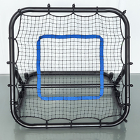 But de football pliable en métal de haute qualité, réglable, équipement d'entraînement de football, dernier design pour plusieurs utilisations
