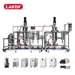 약초 식물 기름 증류법 증발기 가격을 위한 스테인리스 짧은 경로 박막 증류기