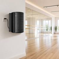 Kit de Altavoces de Pared de 50W, Sistema de Audio Inalámbrico Comercial de 6.5 Pulgadas para Estudio de Danza, Restaurante, Tienda, Música de Fondo