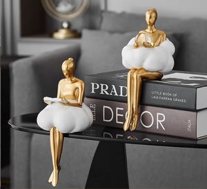 Nuage fille salon voiture table figure décoration ballet danse studio réseau rouge boutique décoration article - Product Image 2