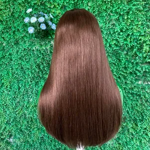 wholesale price glueless 100% human hair raw virgin cuticle hair custom 4*5inches Silk Top wig jewish Kosher Wigs