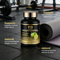 Cápsulas para el Control de Peso, 60 Cápsulas - Supresor Natural del Apetito y Estimulante del Metabolismo para el Control de Peso