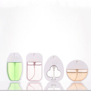 20ml Mini Zwarte Transparante Witte Plastic Spraykaart voor Parfum Creditcard Spuitfles Zakspuit - Product Image 5