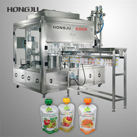 Machine remplissante et de capsulage complètement automatique pour l'eau debout de jus de poche