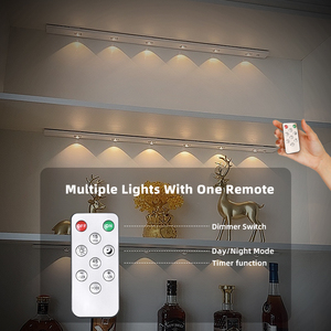 Lưới tản nhiệt Spotlight PIR chuyển động Senso dải ánh sáng dưới LED Đèn tủ với 5 màu sắc và độ sáng Dimmable cho tủ bếp - Product Image 6