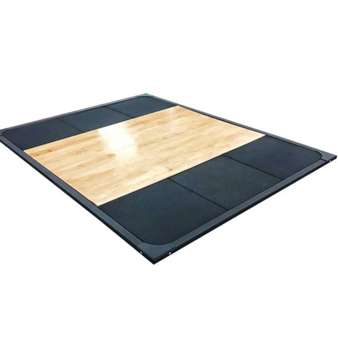 Wooden Weightlifting Platforms Durable Customizable
