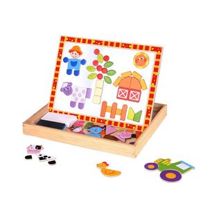 TOOKY Puzzle pour enfants Autres jouets éducatifs-Formes Cadeau d'apprentissage en bois - Product Image 1