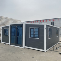Maison conteneur industrielle mobile d'extérieur pour atelier, barndominium, avec panneaux sandwich, pour usage hôtelier