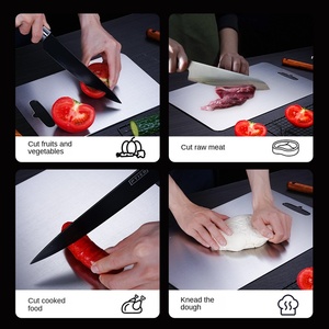 Papan Pemotong Multifungsi <span class=keywords><strong>Titanium</strong></span> Murni GR1 ASTM B265 Tebal Anti Jamur Dua Sisi, Digulung Panas, untuk Daging, Buah, dan Rumah Tangga - Product Image 4