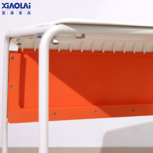Ensemble de bureau et de chaise d'entraînement en plastique moderne pour la maison, la salle de classe, le <span class=keywords><strong>centre</strong></span> de tutorat, design durable - Product Image 3