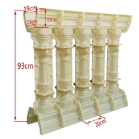 Vente directe d'usine, moules à balustres en plastique et en béton de haute qualité, différents styles, moules pour balustrades et rampes