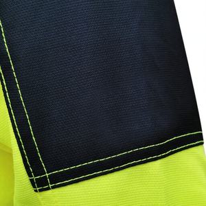 Veste de sécurité haute visibilité pour homme, en polyester réfléchissant, conforme à la norme ANSI Classe 2, avec éclairage LED, imperméable, pour travaux de construction en hiver - Product Image 1