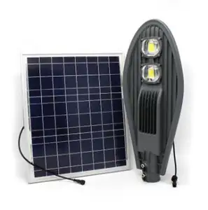 Lámpara de luz LED Solar de alta calidad, 50W, 80W, 100W, 200W, 300W, 400W, con Sensor de movimiento, luz Led Solar para calle o carretera